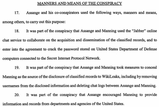 Illustration for article titled The U.S. Case Against Assange Is Looking Sort of Flimsy